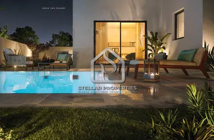 Pool image for: Townhouse - 3 Bedrooms - 4 Bathrooms for sale in Noya 1 - Noya - Yas Island - Abu Dhabi, Image 1