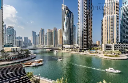 Water View image for: Apartment - 5 Bedrooms - 5 Bathrooms for rent in Marinascape Oceanic - Trident Marinascape - Dubai Marina - Dubai, Image 1