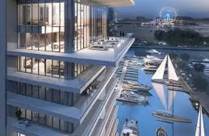 Apartment - 3 Bedrooms - 4 Bathrooms for sale in W Residences Dubai Harbour - Dubai Harbour - Dubai