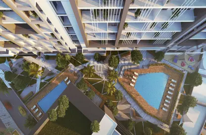 Pool image for: Apartment - 3 Bedrooms - 4 Bathrooms for sale in Al Maryah Vista - Al Maryah Island - Abu Dhabi, Image 1