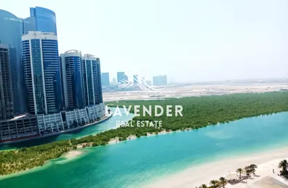 Apartment - 4 Bedrooms - 5 Bathrooms for rent in Beach Towers - Shams Abu Dhabi - Al Reem Island - Abu Dhabi