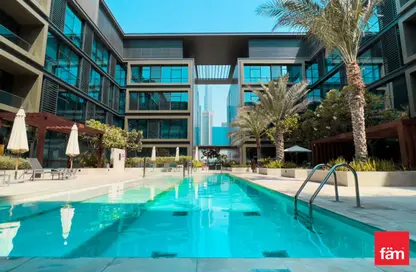 Pool image for: Apartment - 2 Bedrooms - 4 Bathrooms for rent in Building 6A - City Walk - Dubai, Image 1