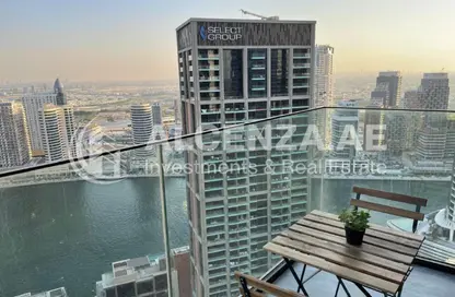 Apartment - Studio - 1 Bathroom for rent in Peninsula One - Peninsula - Business Bay - Dubai