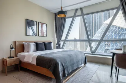Apartment - Studio - 1 Bathroom for rent in Park Tower A - Park Towers - DIFC - Dubai