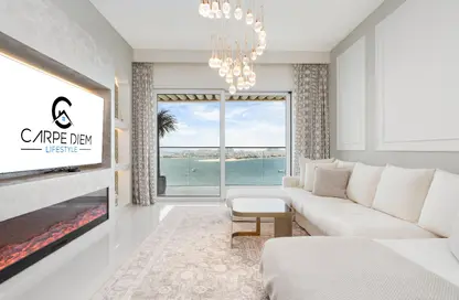 Apartment - 2 Bedrooms - 3 Bathrooms for rent in Grand Bleu Tower 2 - EMAAR Beachfront - Dubai Harbour - Dubai