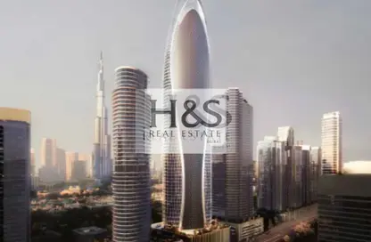 Apartment - 2 Bedrooms - 3 Bathrooms for sale in Binghatti Mercedes Benz - Downtown Dubai - Dubai
