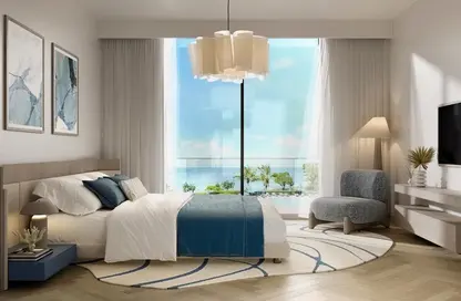 Room / Bedroom image for: Apartment - 3 Bedrooms - 4 Bathrooms for sale in Nikki Beach Residences - Al Marjan Island - Ras Al Khaimah, Image 1
