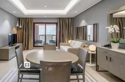 Apartment - 1 Bedroom - 2 Bathrooms for rent in Wyndham residences - The Palm - Palm Jumeirah - Dubai