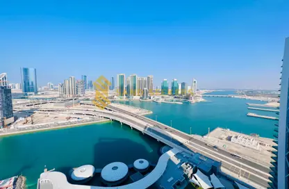 شقة - 3 غرف نوم - 4 حمامات للايجار في برج الواجهة البحرية A - أبراج سكنية على الواجهة البحرية - منطقة النادي السياحي - أبوظبي