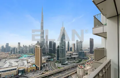 Apartment - 3 Bedrooms - 4 Bathrooms for rent in Downtown Views II Tower 1 - Downtown Views II - Downtown Dubai - Dubai