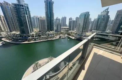 شقة - 3 غرف نوم - 4 حمامات للايجار في برج المارينا - دبي مارينا - دبي