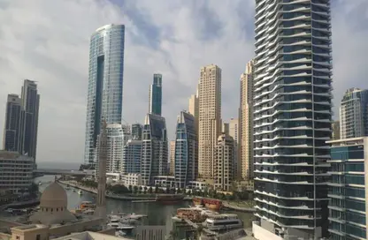 Apartment - 1 Bedroom - 2 Bathrooms for rent in Escan Tower - Dubai Marina - Dubai