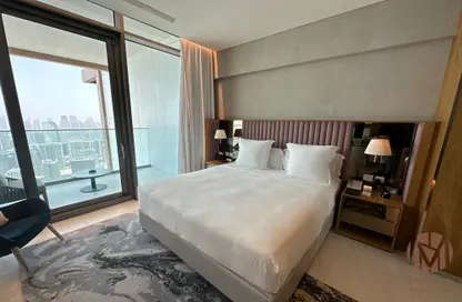 صورة لـ غرفة- غرفة النوم النزل و الشقق الفندقية - غرفة نوم - 2 حمامات للبيع في فندق ومساكن إس إل إس دبي - الخليج التجاري - دبي ، صورة رقم 1