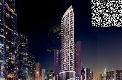 Apartment - 1 Bedroom - 2 Bathrooms for sale in Tower C1 - Ajman Pearl Towers - Ajman Downtown - Ajman