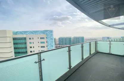 Balcony image for: Apartment - 4 Bedrooms - 5 Bathrooms for rent in Al Rahba - Al Muneera - Al Raha Beach - Abu Dhabi, Image 1