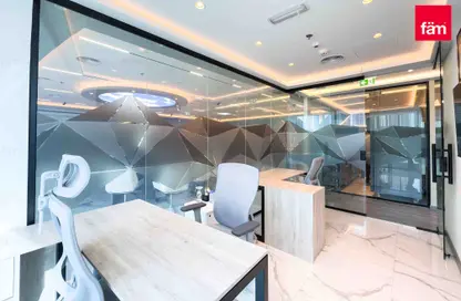 Office Space - Studio - 1 Bathroom for rent in The Prime Tower - Business Bay - Dubai