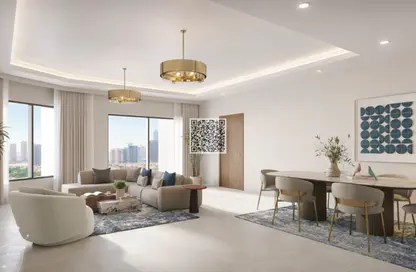 Apartment - 1 Bedroom - 2 Bathrooms for sale in Tower C1 - Ajman Pearl Towers - Ajman Downtown - Ajman