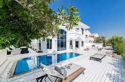 Villa - 4 Bedrooms - 5 Bathrooms for rent in Garden Homes Frond C - Garden Homes - Palm Jumeirah - Dubai