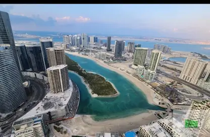 Apartment - 3 Bedrooms - 3 Bathrooms for rent in Sun Tower - Shams Abu Dhabi - Al Reem Island - Abu Dhabi