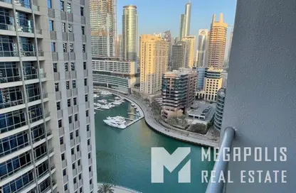 Apartment - 2 Bedrooms - 2 Bathrooms for rent in Marina Wharf 2 - Marina Wharf - Dubai Marina - Dubai