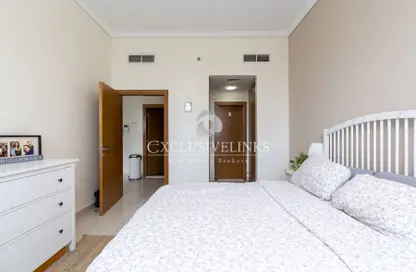 Apartment - 1 Bedroom - 2 Bathrooms for rent in Ocean Heights - Dubai Marina - Dubai