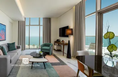 Apartment - 2 Bedrooms - 3 Bathrooms for rent in Th8 Palm Hotel Apartments - Palm Jumeirah - Dubai
