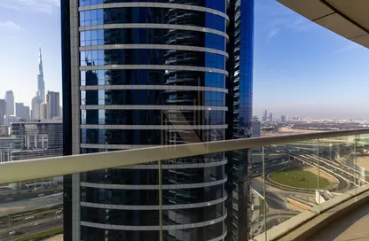Balcony image for: Apartment - 1 Bedroom - 2 Bathrooms for rent in Tower D - DAMAC Towers by Paramount - Business Bay - Dubai, Image 1