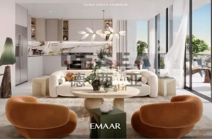Apartment - 3 Bedrooms - 4 Bathrooms for sale in Seapoint - EMAAR Beachfront - Dubai Harbour - Dubai