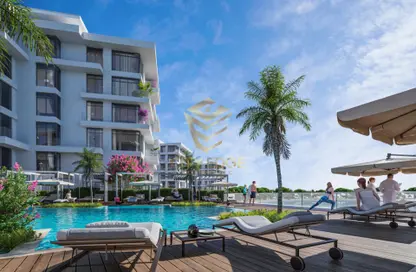 Apartment - 2 Bedrooms - 4 Bathrooms for sale in Blue Beach Residence - Ajmal Makan City - Sharjah Waterfront City - Sharjah