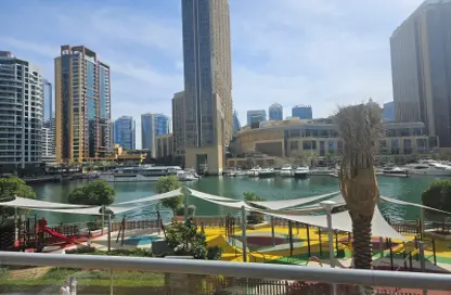Retail - Studio - 2 Bathrooms for rent in Bay Central West - Bay Central - Dubai Marina - Dubai