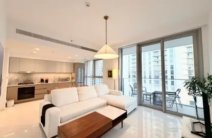 Apartment - 1 Bedroom - 1 Bathroom for rent in Beach Isle Tower 1 - Beach Isle - EMAAR Beachfront - Dubai Harbour - Dubai