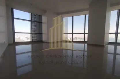 Empty Room image for: Apartment - 1 Bedroom - 2 Bathrooms for rent in Al Ettihad Towers - Al Bateen - Abu Dhabi, Image 1