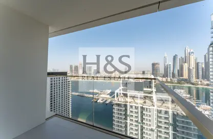 Apartment - 1 Bedroom - 1 Bathroom for rent in Grand Bleu Tower 2 - EMAAR Beachfront - Dubai Harbour - Dubai