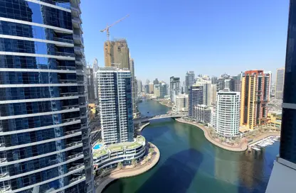 شقة - غرفة نوم - 2 حمامات للايجار في البرج الاوسط - باي سنترال - دبي مارينا - دبي