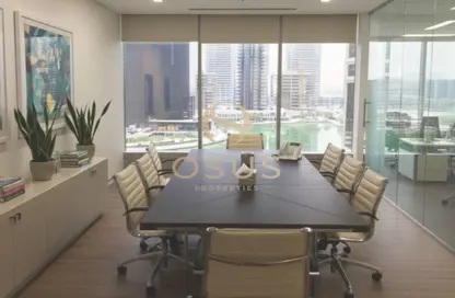 مكتب - استوديو - 2 حمامات للايجار في سبا 1 - (JLT) مجمع E - أبراج بحيرة الجميرا - دبي