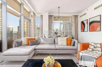 Apartment - 2 Bedrooms - 3 Bathrooms for rent in Boulevard Crescent 2 - BLVD Crescent - Downtown Dubai - Dubai