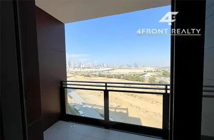 Balcony image for: Apartment - 1 Bathroom for sale in Wilton Park Residences - Mohammed Bin Rashid City - Dubai, Image 1