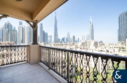 Apartment - 2 Bedrooms - 3 Bathrooms for rent in Reehan 7 - Reehan - Old Town - Dubai