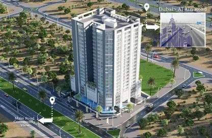 شقة - غرفة نوم - 2 حمامات للبيع في تايم 3 - مجمع دبي ريزيدنس - دبي