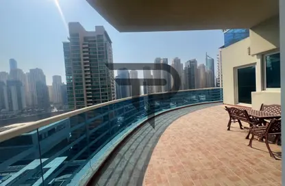 Apartment - 2 Bedrooms - 2 Bathrooms for rent in Cascades Tower - Dubai Marina - Dubai