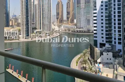 شقة - غرفة نوم - 2 حمامات للايجار في مارينا فيو  A برج - مارينا فيو - دبي مارينا - دبي