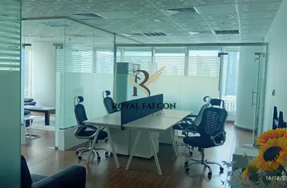 مكتب - استوديو - 1 حمام للايجار في برج تشرشل للأعمال - أبراج تشرشل - الخليج التجاري - دبي