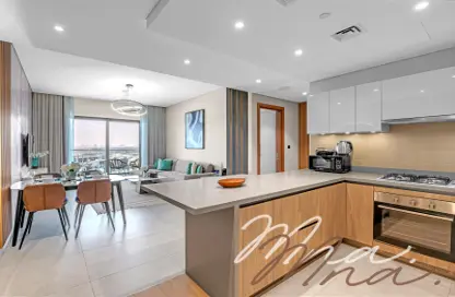 Apartment - 1 Bedroom - 1 Bathroom for rent in Sobha Hartland Waves - Sobha Hartland - Mohammed Bin Rashid City - Dubai