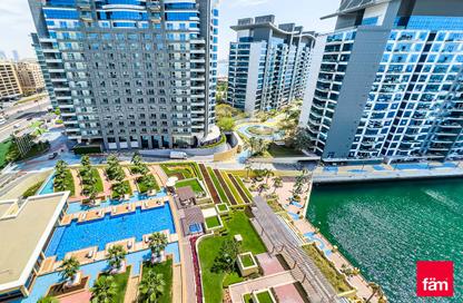 Apartment - 2 Bedrooms - 4 Bathrooms for rent in Marina Residences 1 - Marina Residences - Palm Jumeirah - Dubai