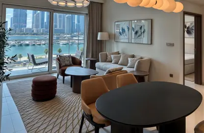 Apartment - 1 Bedroom - 1 Bathroom for rent in Grand Bleu Tower 1 - EMAAR Beachfront - Dubai Harbour - Dubai
