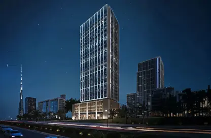 Apartment - 1 Bedroom - 2 Bathrooms for sale in Binghatti Twilight - Al Jaddaf - Dubai