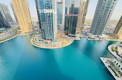Apartment - 2 Bedrooms - 3 Bathrooms for rent in Lake View Tower - JLT Cluster B - Jumeirah Lake Towers - Dubai