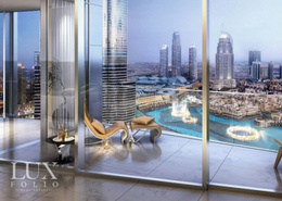 Penthouse - 4 bedrooms - 6 bathrooms for sale in IL Primo - Opera District - Downtown Dubai - Dubai