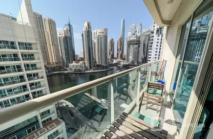 Apartment - 2 Bedrooms - 2 Bathrooms for rent in Marina View Tower A - Marina View - Dubai Marina - Dubai