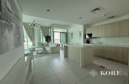 شقة - 2 غرف نوم - 2 حمامات للايجار في برج بانوراما - دبي مارينا - دبي